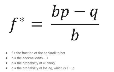 kelly criterion formula for excel|Iba pa.